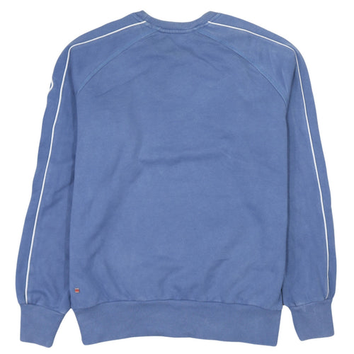 Puma Men’s Blue Logo Pullover Sweatshirt Medium Regular Fit