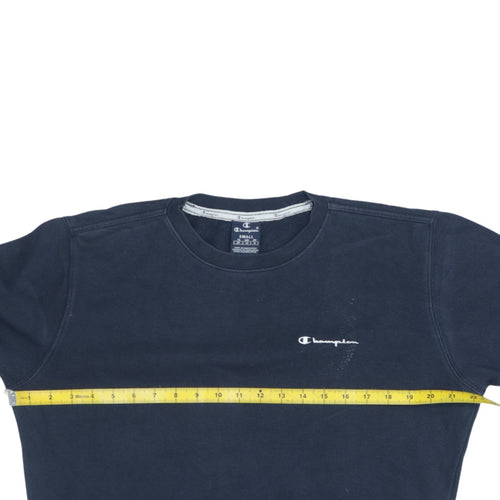 Champion Men’s Blue Small Sweatshirt Crew Neck Pullover Classic