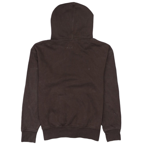Levi's Men's Brown XS Relaxed Pullover Hoodie Logo Graphic
