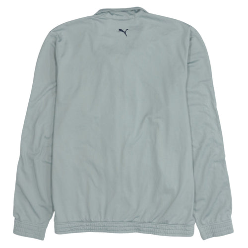 Puma Men’s Grey 2XL Track Jacket Full Zip Polyester Sportswear