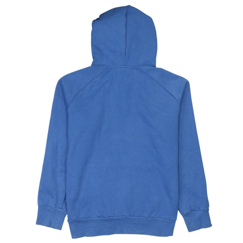GAP Men’s Blue Pullover Hoodie M Regular Fit Logo Sweatshirt