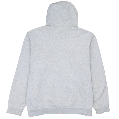 Nike Men’s Grey Pullover Hoodie 2XL Regular Fit Logo Sportswear