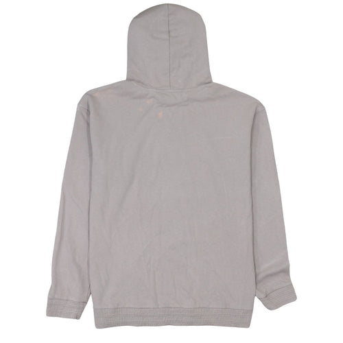 Tommy Hilfiger Unisex Adults Beige Pullover Hoodie L Logo Casual