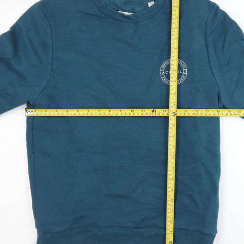 Jack Wills Men’s Blue Small Pullover Sweatshirt Crew Neck