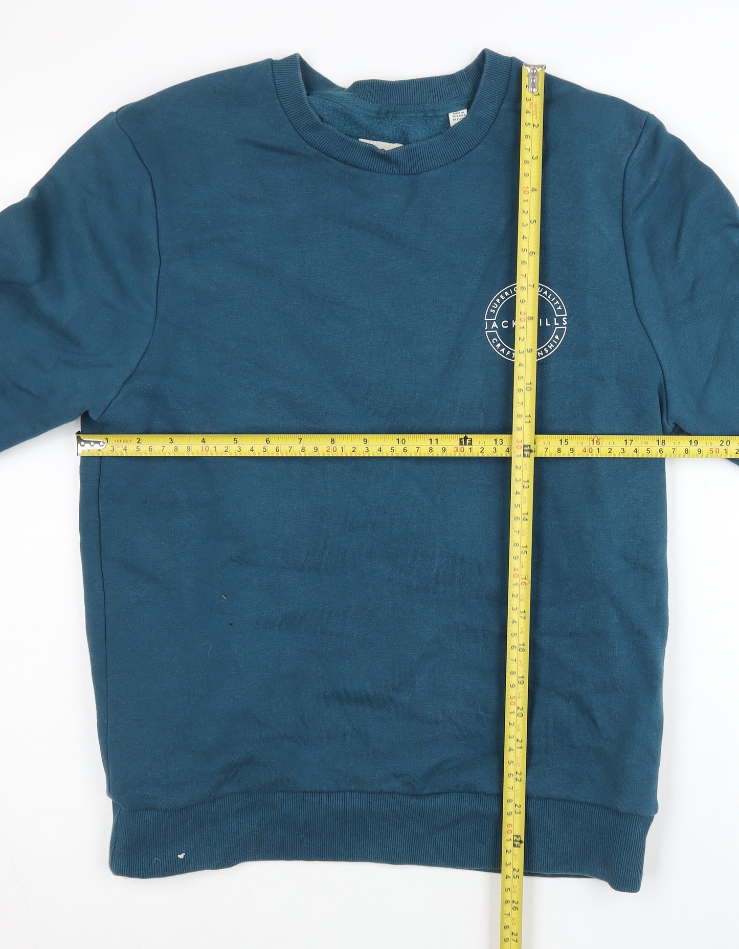 Jack Wills Men’s Blue Small Pullover Sweatshirt Crew Neck