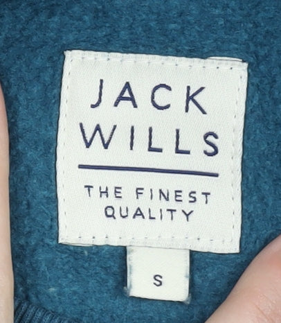 Jack Wills Men’s Blue Small Pullover Sweatshirt Crew Neck