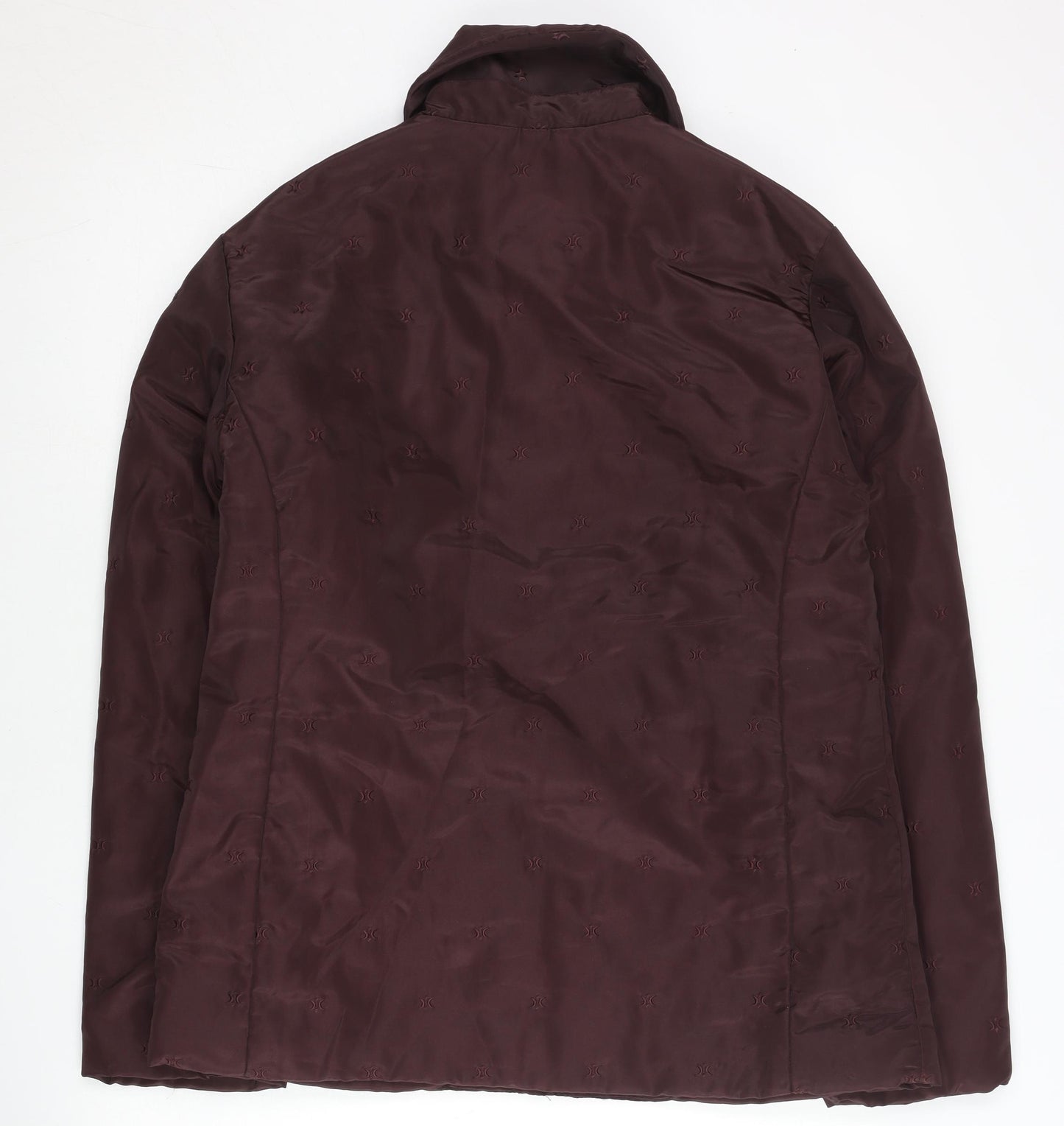 Alex & Co. Womens Brown Polyester Short Jacket Size 10