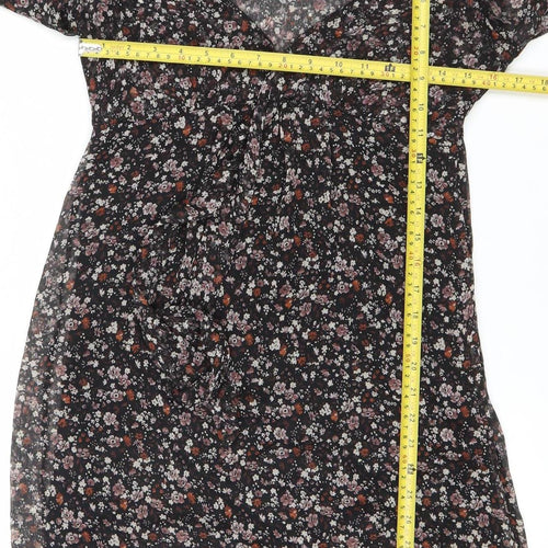 Zara Basic Women’s Multicoloured Floral Shift Dress Size S