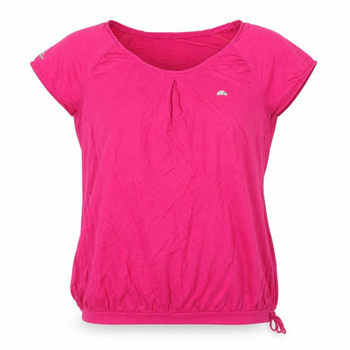 Ellesse Womens Pink XL Scoop Neck Short Sleeve Sports T-Shirt