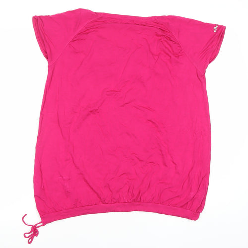 Ellesse Womens Pink XL Scoop Neck Short Sleeve Sports T-Shirt