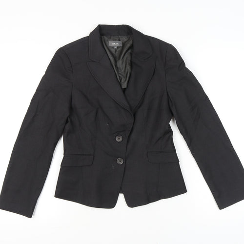 G2000 Womens Black Blazer Size 8 Tailored Work Jacket