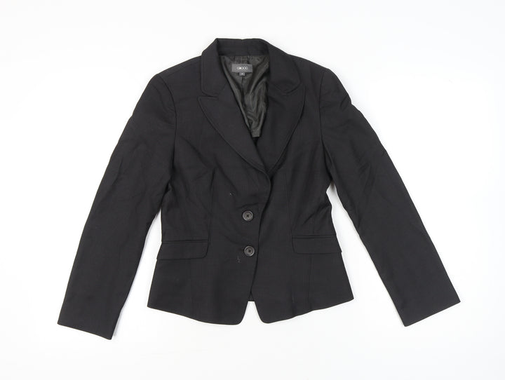 G2000 Womens Black Blazer Size 8 Tailored Work Jacket