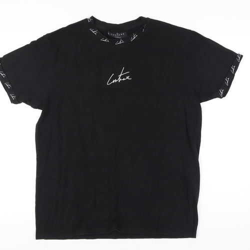 The Couture Club Men's Black L Short Sleeve Logo T-Shirt