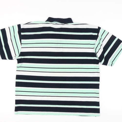 Head Men’s Multicoloured Striped Polo Shirt Size L