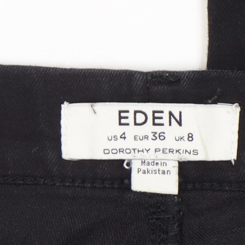 Dorothy Perkins Women’s Black Skinny Eden Jeans Size 8 Slim Fit