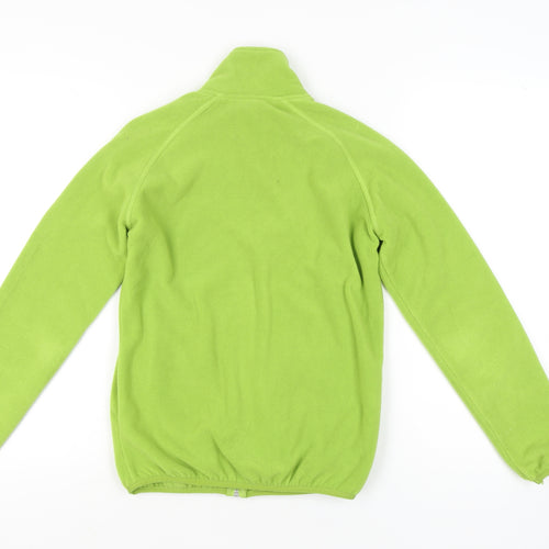 Portwest Womens Green Fleece Jacket Size 8 Full Zip Outdoor Casual