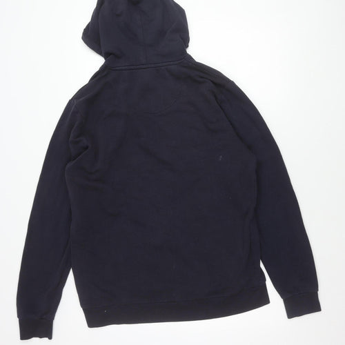 Ocean Laundry Men’s Navy Blue Pullover Hoodie Size M Cotton Blend