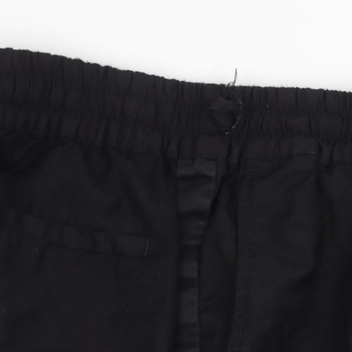 Paul & Joe Womens Black Jogger Trousers Size 8 Elastic Waist Viscose