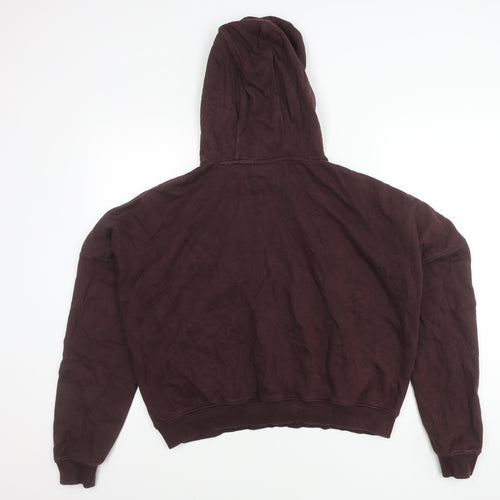 Nautica Competition Women's Brown Hoodie UK 8 Pullover Logo