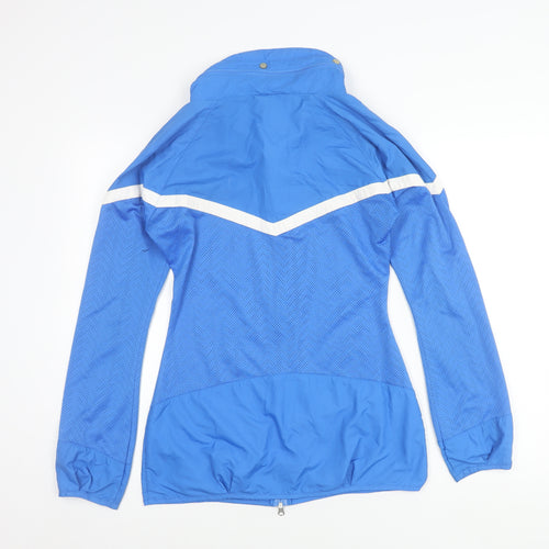 Nike Men's Blue Small Track Jacket Lightweight Dri-Fit Athletic