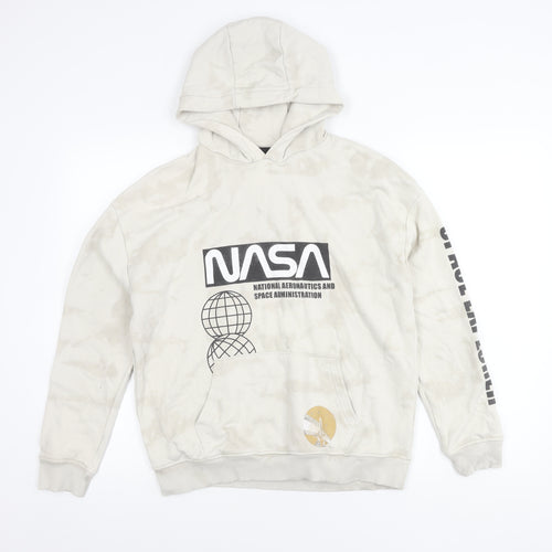 Marks and Spencer Boys Beige NASA Pullover Hoodie 13-14 Years