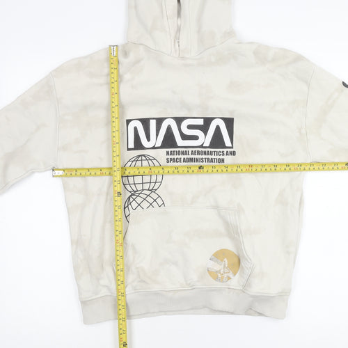 Marks and Spencer Boys Beige NASA Pullover Hoodie 13-14 Years