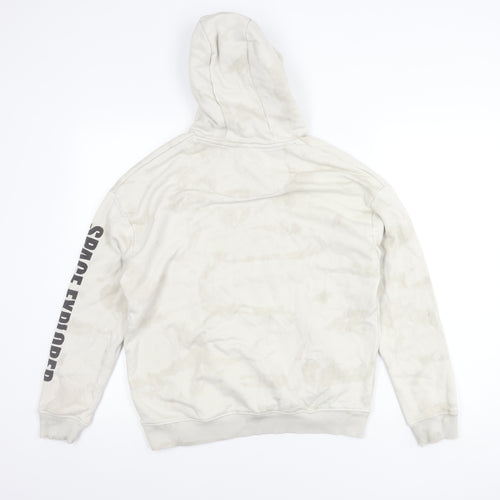 Marks and Spencer Boys Beige NASA Pullover Hoodie 13-14 Years