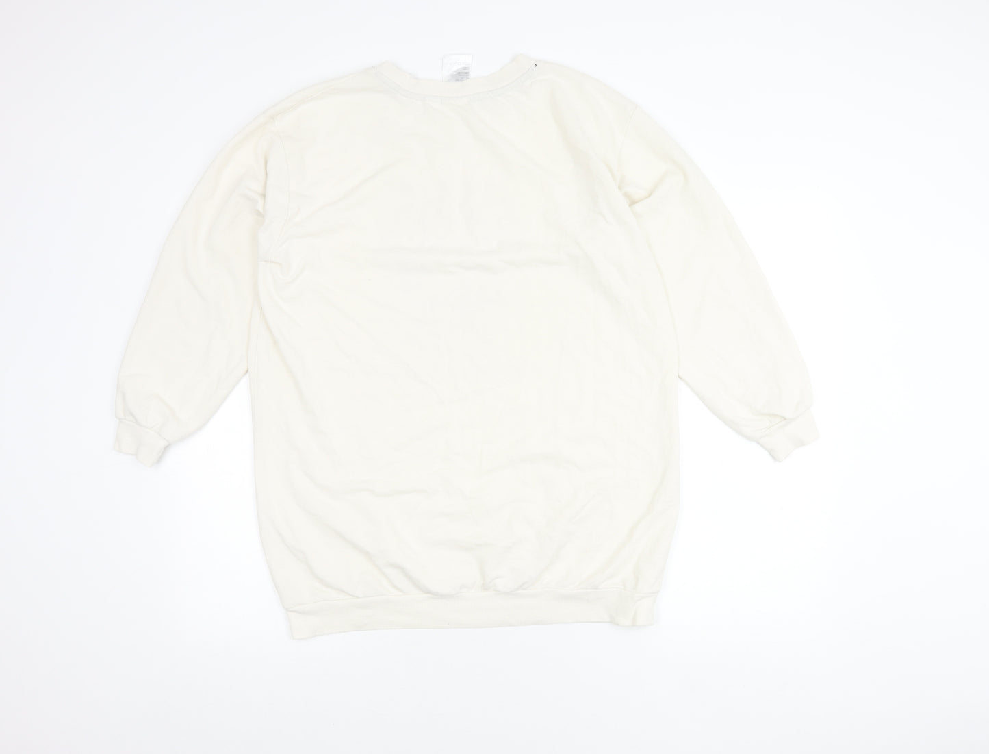 H&M Disney Women Ivory Sweatshirt S Mickey Mouse Steamboat Willie