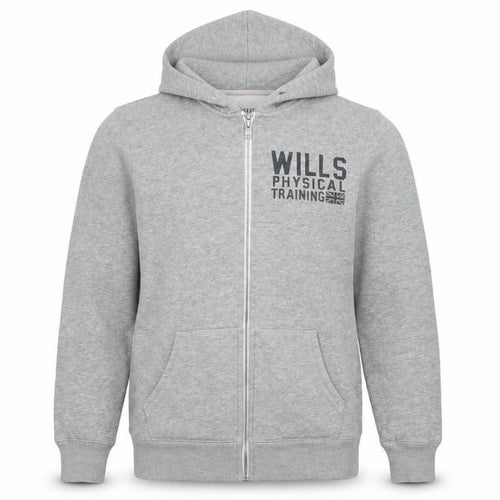 Jack Wills Mens Grey XS Hooded Full Zip Fleece Jacket
