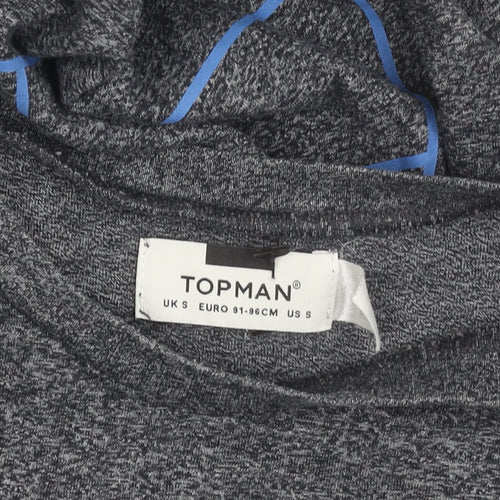 Topman Men's Grey Graphic Print LA8 T-Shirt Size S Regular Fit