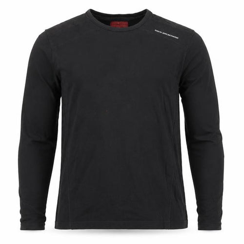 John Richmond Men’s Black Long Sleeve Cotton T-Shirt S