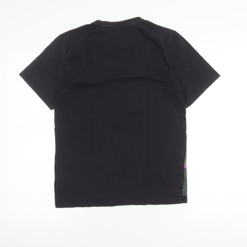 Next Men’s XS Multicoloured Graphic Print City T-Shirt Cotton