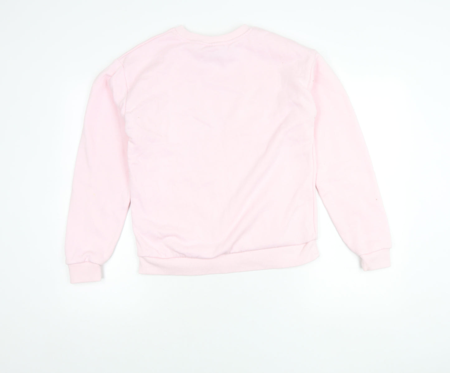 Hello Kitty Girls Pink Pullover Sweatshirt 14-15 Years Graphic Print