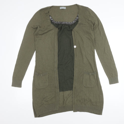 Marks and Spencer Women’s Green Long Sleeve Cardigan Size 12