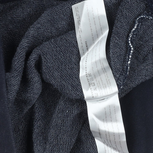 Jack Wills Mens Blue M Crew Neck Pullover Sweatshirt Logo Cotton