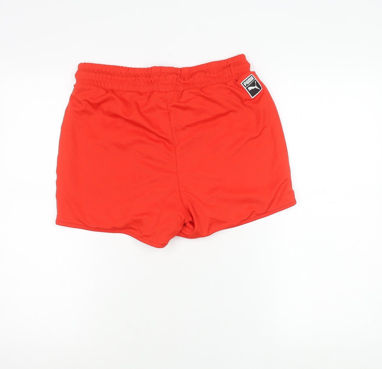 Puma Womens Red Athletic Skort M Elastic Waist Running Gym