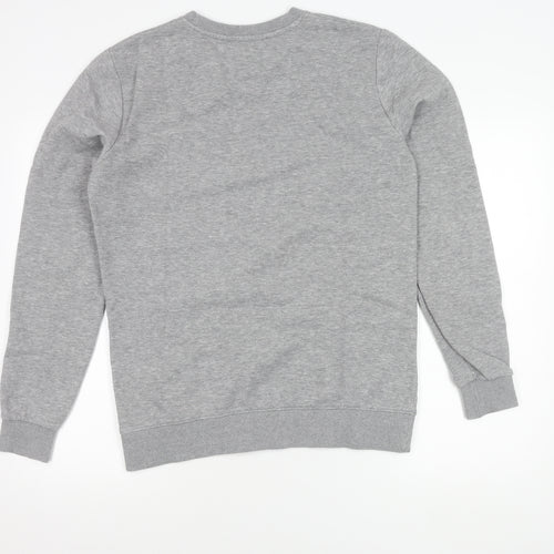 Continental Men’s Grey M Pullover Sweatshirt Logo Crew Neck