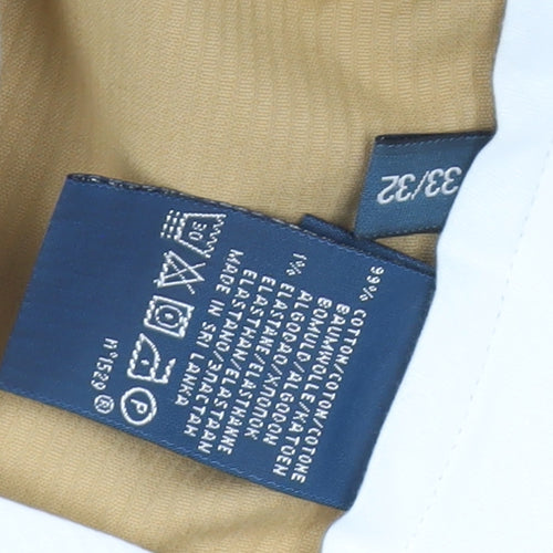 Polo Ralph Lauren Men’s Brown Corduroy Classic Fit Trousers 33x32