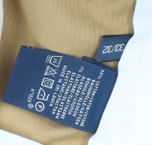 Polo Ralph Lauren Men’s Brown Corduroy Classic Fit Trousers 33x32
