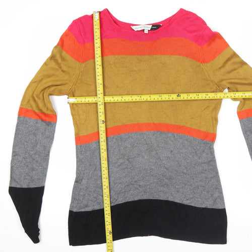 Jonathan Saunders Women’s Multicolour Striped Cardigan Size 12