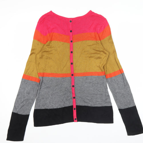 Jonathan Saunders Women’s Multicolour Striped Cardigan Size 12