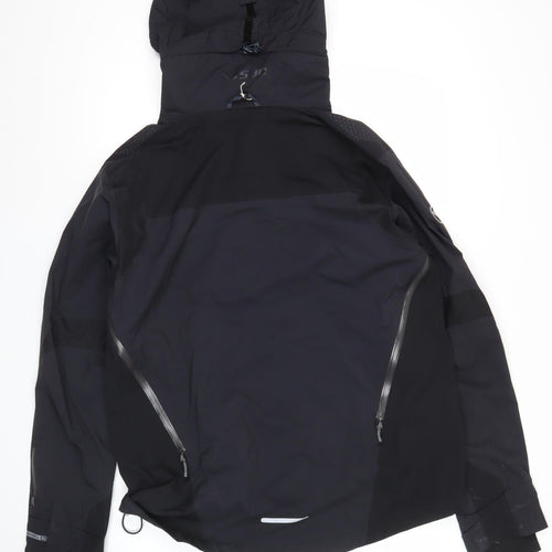 Endura Men's Black L Waterproof Cycling Rain Jacket Hooded Outdoor