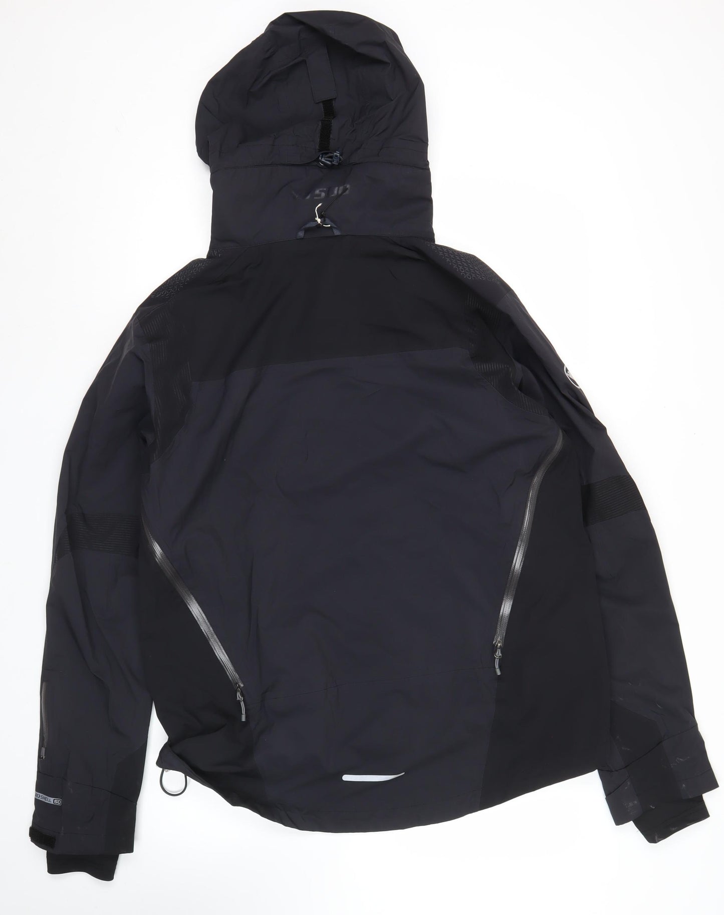 Endura Men's Black L Waterproof Cycling Rain Jacket Hooded Outdoor