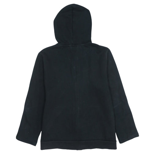 Puma Mens Black XL Full Zip Hoodie Logo Print Sportswear