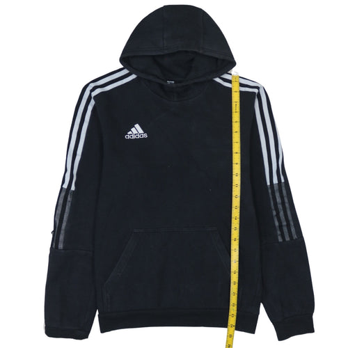 Adidas Men’s Black Small Pullover Hoodie Long Sleeve Sportswear