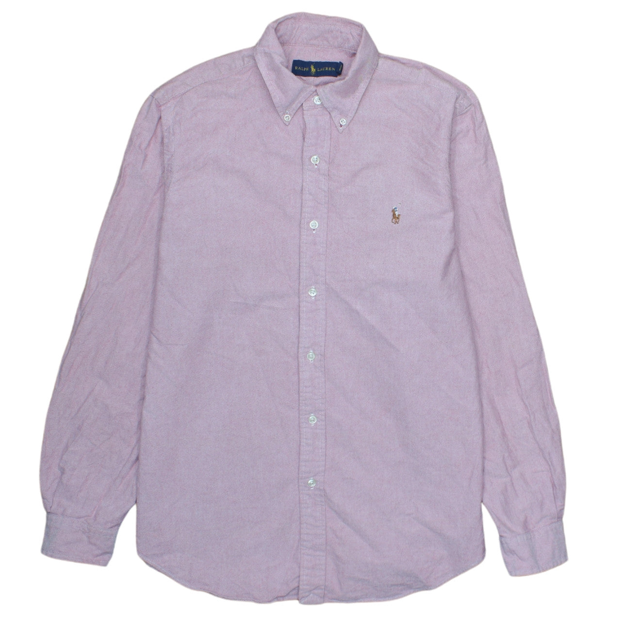 Ralph Lauren Men’s Pink Oxford Shirt Size M Long Sleeve Button Down