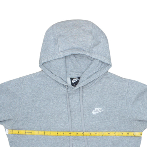 Nike Men's Grey Pullover Hoodie Small Regular Fit Sportswear