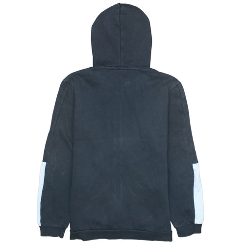 Puma Teens Black Full Zip Hoodie Sweatshirt L 15-16Y Sportswear Logo