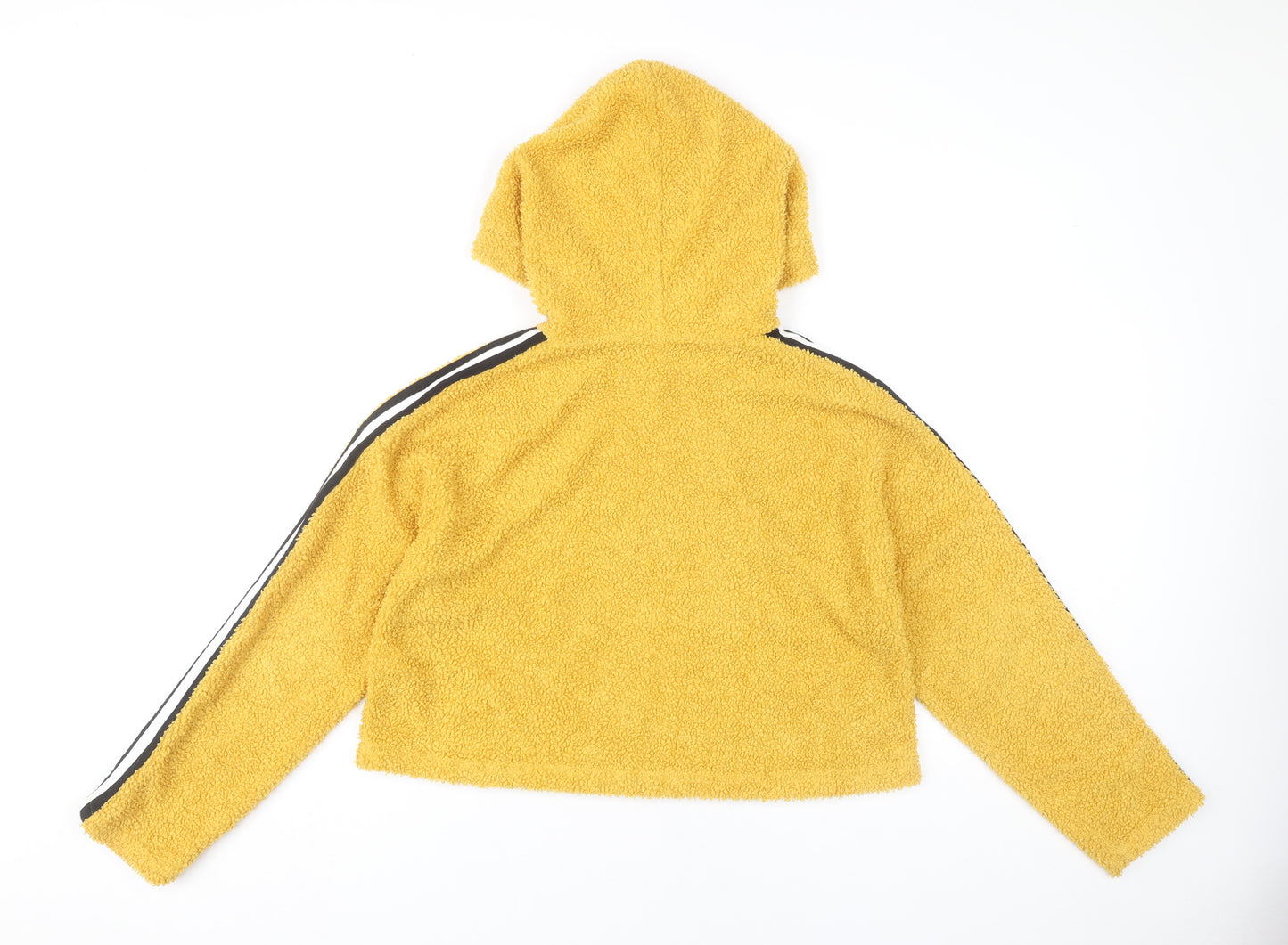 915 Generation Girls Yellow Pullover Hoodie Age 12-13 Years Fleece Lined