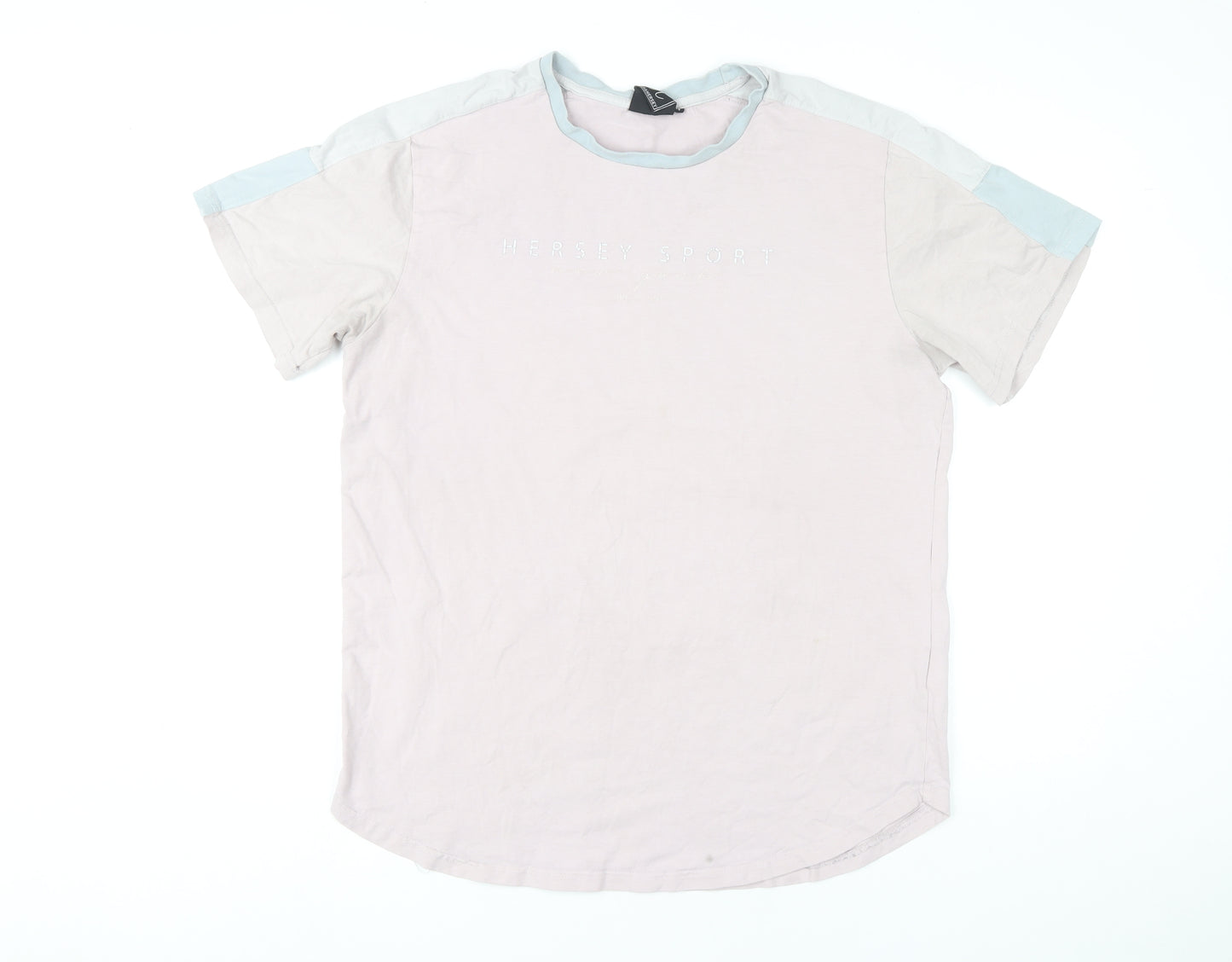 Beck & Hersey Women’s Pink Jersey T-Shirt Size 14 Casual